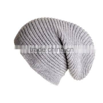 Cashmere Slouch Beanie Hat Baggy Beanie Short Beanie With Label