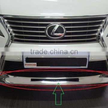 chrome trim for 2014 rx350 sport front bumper