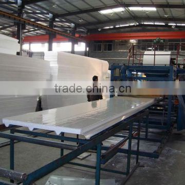 Aluminum composite panel production line/Cold Room Sandwich EPS Panel Production Line Roll Forming Machine