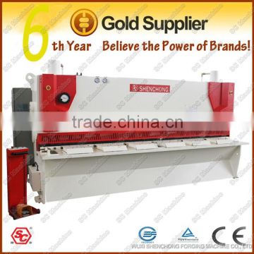 12mm Sheet metal cutting machine ,hydraulic shearing machine