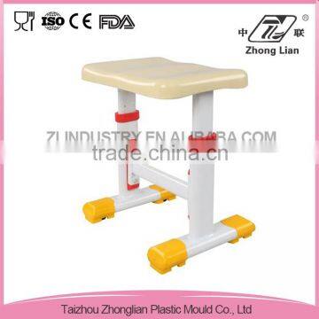 China Made Steel Leg Plastic Surface School High Adjustable Stool Chairs photo-3