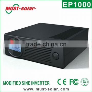 < Must Solar> PG series high frequency modified sine wave home inverter/inversor 1kva/600w 2kva/1200w