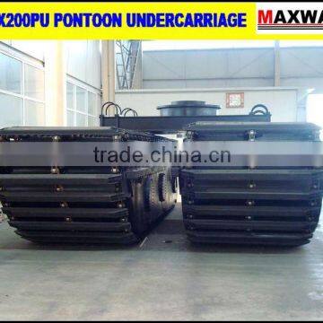 Amphibious Pontoon Undercarriage for 20Ton , 21Ton , 22Ton , 23Ton , 24Ton Excavators . CE, ISO, SGS, CCC certificates