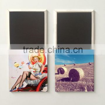 custom souvenir tin photo magnets high quality promotional tin phot magnet flexible magnet with tin photo