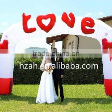 Lovely Wedding Decorative Inflatable Arch for Wedding Decoration