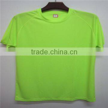 Bulk sale 100% polyester men's training t-shirts