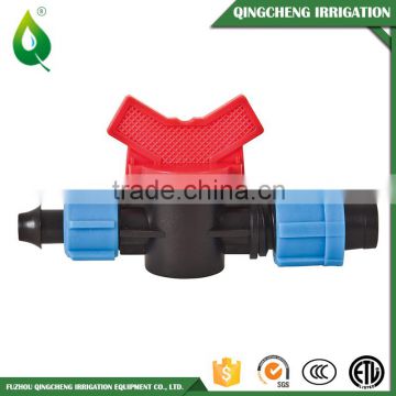 Driptape Barb Lock Offtake Plastic Shut-off Valve