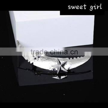 Square Crystal Ponytail Holder Rhinestone Elastic Hair Rope F100 photo-2