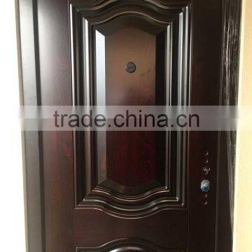 China Galvanized Steel Door Frame and Steel Entrance Door photo-2
