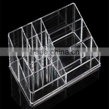 New style low price clear acrylic makeup organizer lipstick