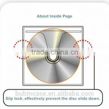 Fashion Dark Blue BUBM Slim 32 Capacity CD Case CD Box DVD Case CD Storage Car Disc Case