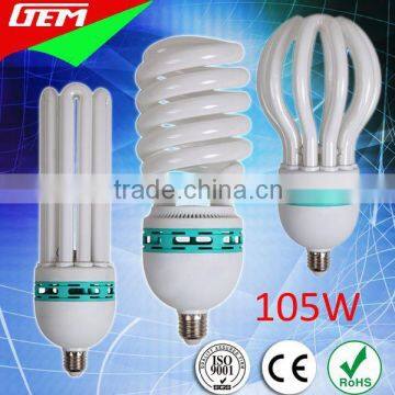 6500K High Lumen CFL Lamp Bulb Tri-phosphor 105W