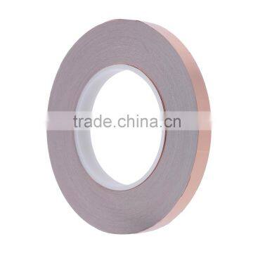 1/2" * 55 Yds 12mm * 50m One Side Copper Foil Tape EMI Shielding Single Conductive Adhesive for Guitar photo-4