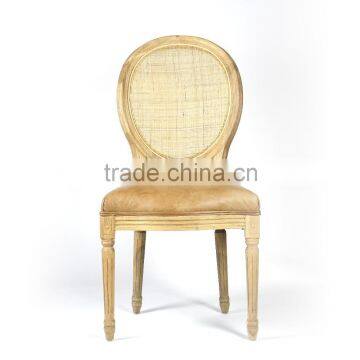 Best Price Nepal Rattan Back Dining Room Armchair Nordic Chair photo-2