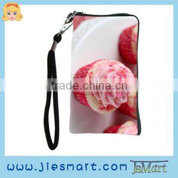 cup cake print promotional gift cellphone bag