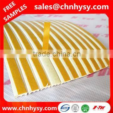 door Adhesive soft sponge sealing strip with good quality RUBBER sponge seal strip