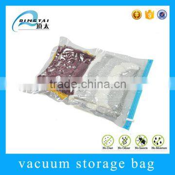 Luggage organizer nylon vacuum plastic bag