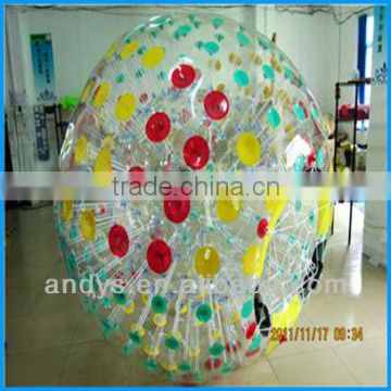 inflatable body zorbing ball for kids