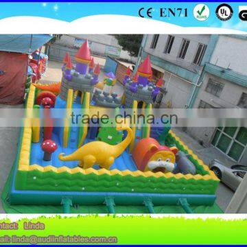 Inflatable Bounce Castle With Slide