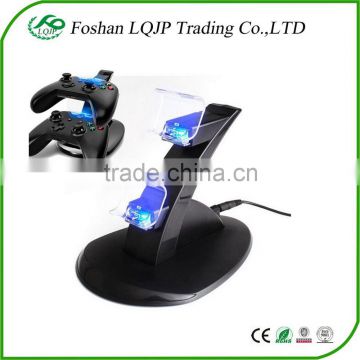 NEW LED USB Dual Charging Stand Dock for Xbox One Game Controller Black