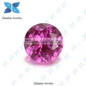 alibaba express synthetic faceted ruby 3# for necklace