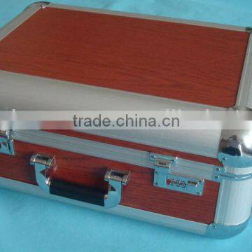 Bag Case Luggage With Dot Jacquard Cloth and Mesh Bag Inner,Grainy Film Beauty Case Luggage,4 Wheel Trolley Case photo-3