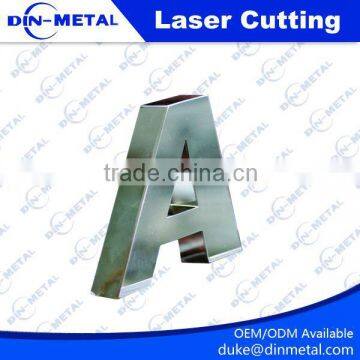 High Precision Cnc Laser Cutting Metal Number Letter Logo photo-2