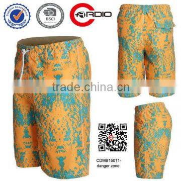 Men luxury swim shorts The Cardio new design Boardshorts 2015 4 Way Stretchr cargo shorts