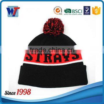 Hot Sell Colorful Hip Hop Beanies Knitted Custom Beanie Hats Winter photo-6