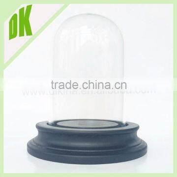 Dessert Cover | Unique Glassware | Bottle Jar Vial Bell Cloche Terrarium| Pedestal - Decorative Mini Glass Cake Dome Suppliers photo-2