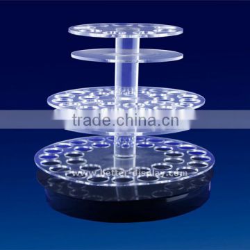 custom acrylic rotating cake stand