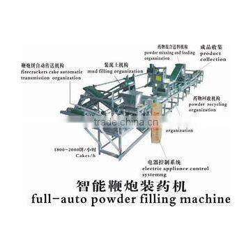 automatic pyrotechnic mixing for firecrackers