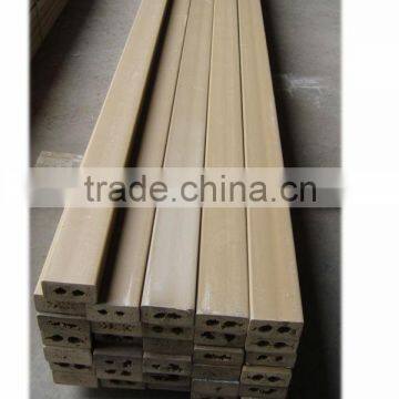 High density wpc shutter slats