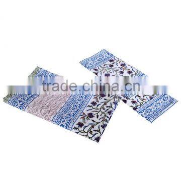 Jaipuri Hand Block Printed One Double Bedsheet With Two Pillow Covers photo-4