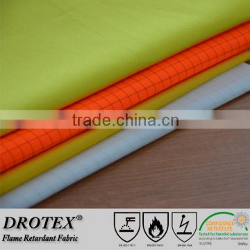 High visible Fire Retardant anti static oil water resistant fabrics