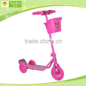 Kids Scooter 3 Wheels, Pink Foot Scooter Wholesale Kids Scooters for Sale