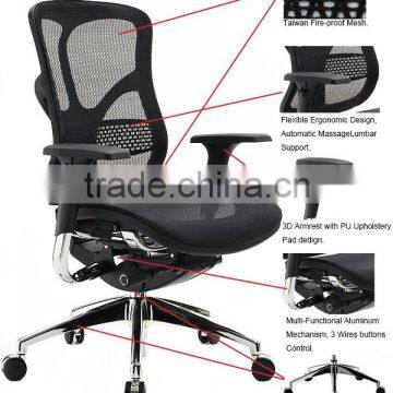 Jns-502 Guangdong Office Furniture Modern Manager Mesh Chair photo-2