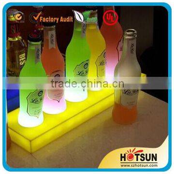 acrylic LED light box display box wine beer tap display