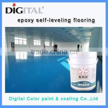 Digital Color epoxy floor paint colors Concrete putty price