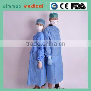 Supplying Medical Dressing Nonwoven Isolation Gown with certificate supplier with CERTIFICATE supplier