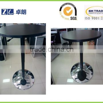 Convenient height adjust side table