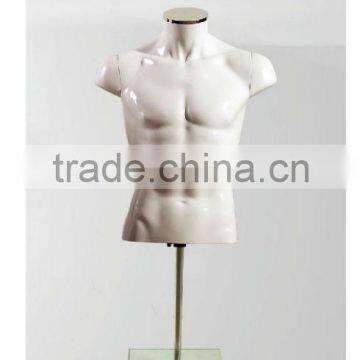 Plastic Chrome Female torso Mannequin sale