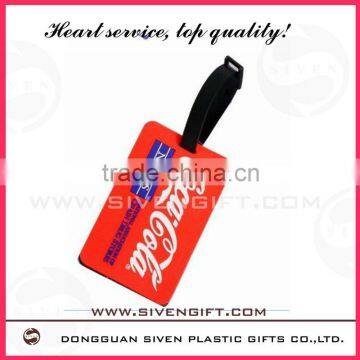 OEM Handbag tag ,Luggage Tags, Soft Pvc Luggage Tag