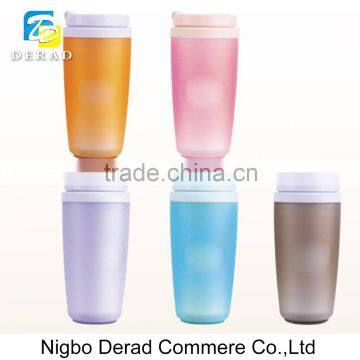 Multicolor 520ml AS Promotional Plastic ECO Tube Cup 300ml
