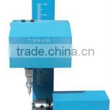 Pneumatic Cylinder marking machine on metal parts