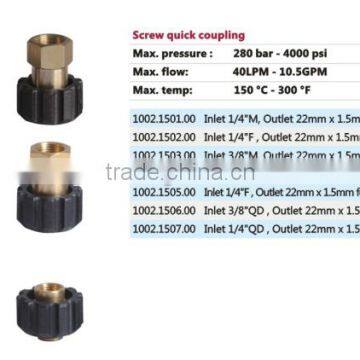 280 bar screw quick coupling