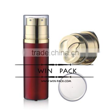 WY0907 fashion chamber airless bottle, airless pump bottle,45ml airless bottle