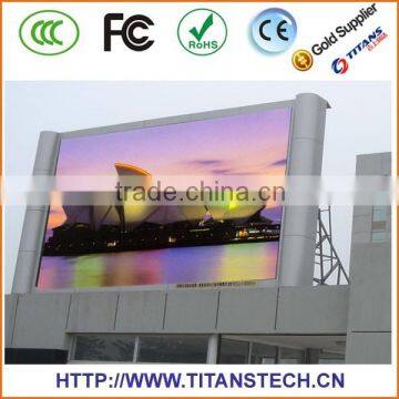 Titans Outdoor transparant Flexible LED Display screen