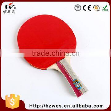 Wholesale China Trade Poplar Wood Top Training Ping Pong Racket Bat With Case