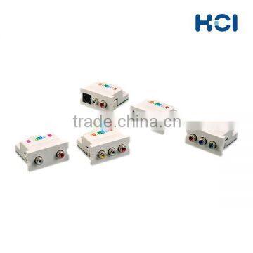 IDC Type RGB Component Video to LAN Cable Multimedia Extender photo-2